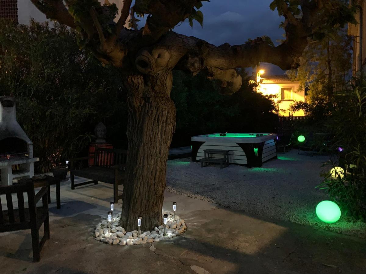 Les Dahlias Appartement 4 Personnes Jacuzzi Barbecue Jardin Arbore Climatise Agde Zewnętrze zdjęcie
